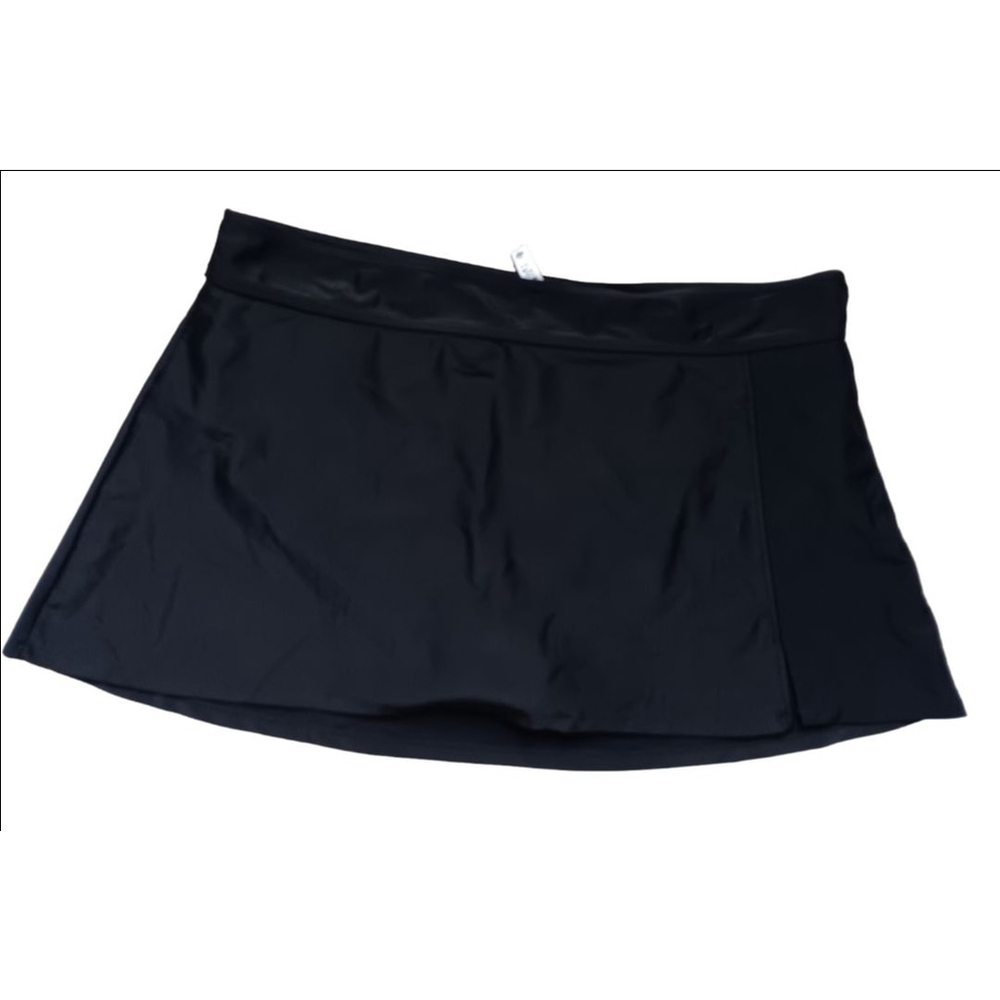 Women's Nazu Swim Skirtini Bottom Size 20W Black